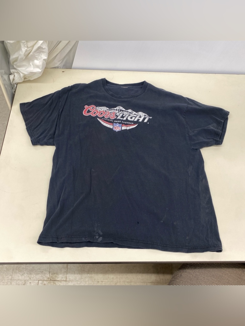 Men's Black coors light Graphic Tee